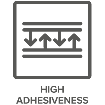 High adhesiveness